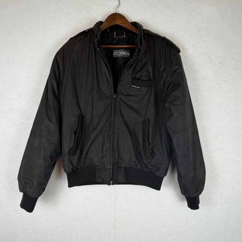 Vintage Members Only Jacket Mens 38 Made in Korea Original Late 80s Early 90s